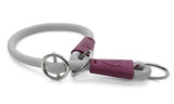 Morso half slip halsband hond soft rope gerecycled grey grijs - afbeelding 1