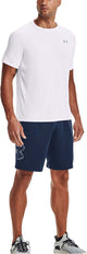Under armour ua tech 2.0 ss tee-wht heren sportshirt - wit - overcast grijs