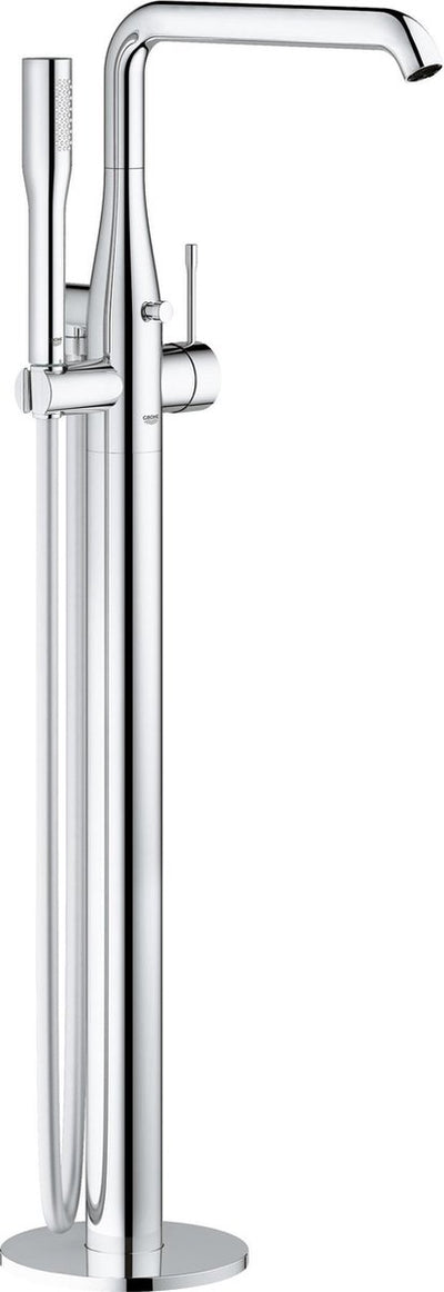 Grohe essence new badkraan - vrijstaand - inclusief doucheset - exclusief installatiedeel - chroom
