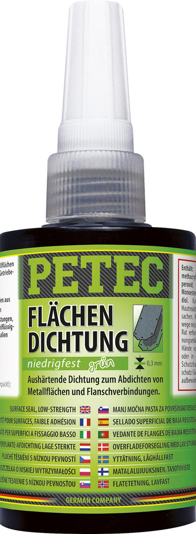 Petec dichtmasse flächendichtung surface seal 75 ml green