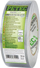 Petec gewebeband uni fabric tape 50m silver