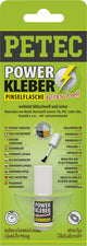 Petec universele lijm power kleber blitzschnell second adhesive 4g sb brush-bottles