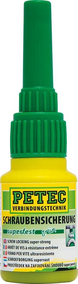 Petec schroefbeveiliging screw retention 10g super solid green