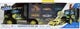 Online retail shop vrachtauto silver wheels transporter met 4 auto's