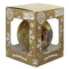 Plenty gifts Kerstbal frosted teckel goud