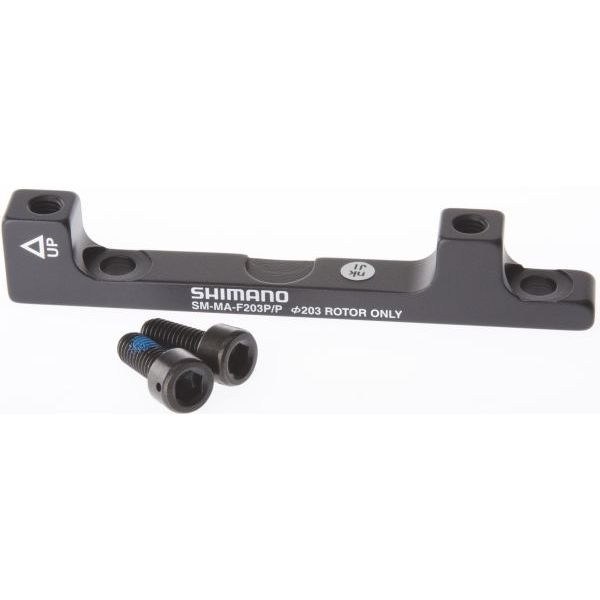Shimano remblokhouder adapter disc br.adapter shim. pm pm 203mm fr. rear