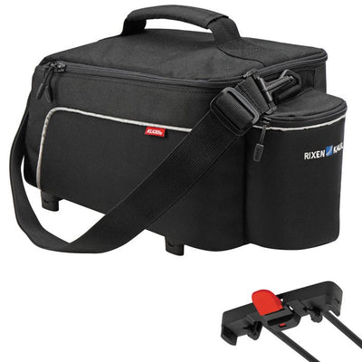 Klickfix achtertas rackpack light black racktime