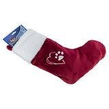 Trixie Xmas kerstsok pluche rood wit - afbeelding 4