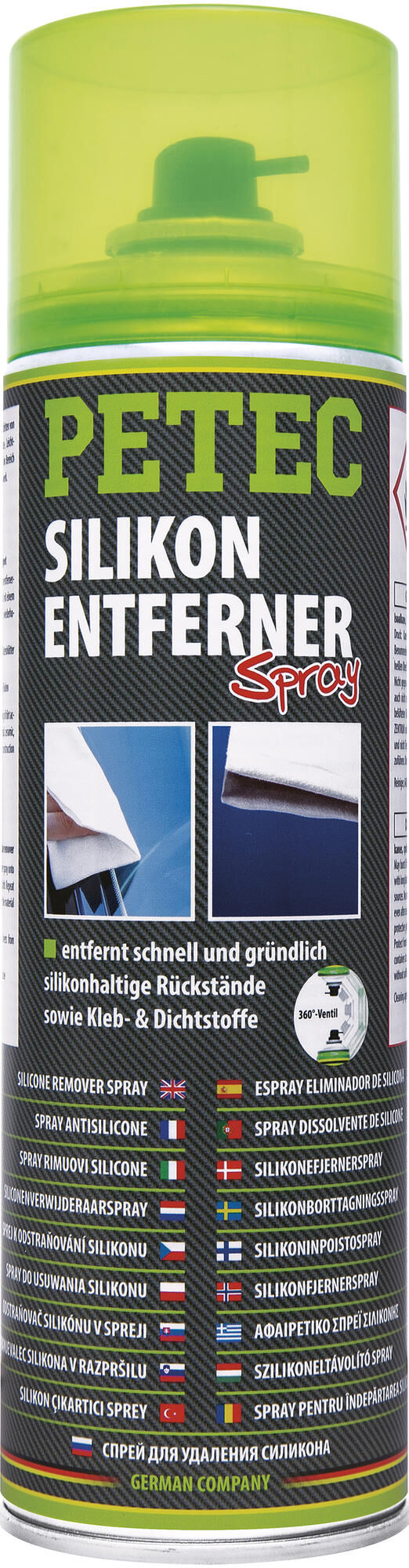 Petec siliconenverwijderaar silicone remover spray 50