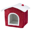 Trixie kattenmand huis rood wit