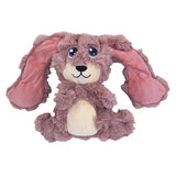 Kong Scrumplez bunny pluche met piep roze - afbeelding 1