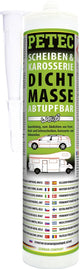 Petec dichtmasse scheiben- und karosseriedichtmasse windshield sealant cartush