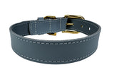 Sazzz Halsband hond braveheart leer lichtblauw - afbeelding 2