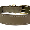 Sazzz Halsband hond braveheart leer taupe