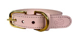 Sazzz Halsband hond braveheart leer lichtroze - afbeelding 1