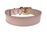 Sazzz Halsband hond braveheart leer lichtroze - afbeelding 2