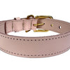 Sazzz Halsband hond braveheart leer lichtroze
