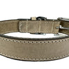 Sazzz Halsband hond nomad vintage leer beige