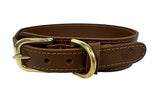Sazzz Halsband hond pioneer leer zadel bruin - afbeelding 1