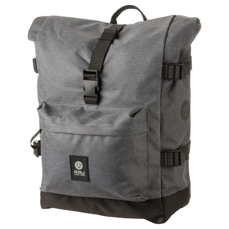 Agu h2o roll-top ii enkele fietstas urban grey