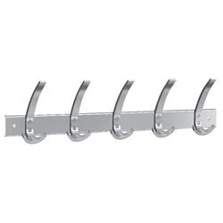 Abi wandkapstok kerkmann aluminium 5 haken