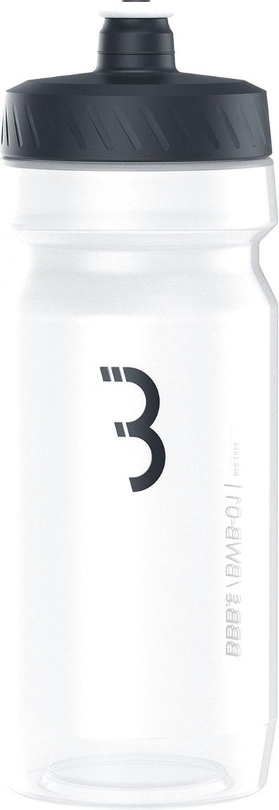 Bbb cycling comptank bidon racefiets - inhoud 550 ml - drinkbus fiets - bpa vrij - wit zwart - bwb-01