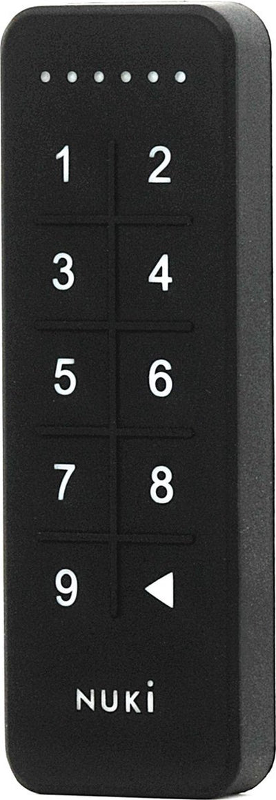 Nuki keypad – slimme deuropener met toegangscode – voor smart lock – zwart
