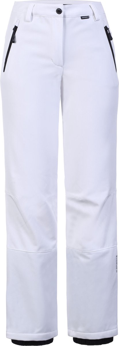 Icepeak frechen dames softshell skibroek - wit - 40