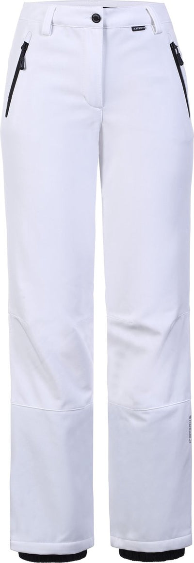 Icepeak frechen dames softshell skibroek - wit - 42