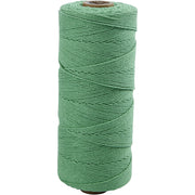 Https: www.cchobby.nl macrame-koord-l-315-m-dikte-1-mm-dunne-kwaliteit-12-12-lichtgroen-220-gr-1-bol - afbeelding 1