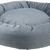 Trixie hondenmand alena rond blauw grijs