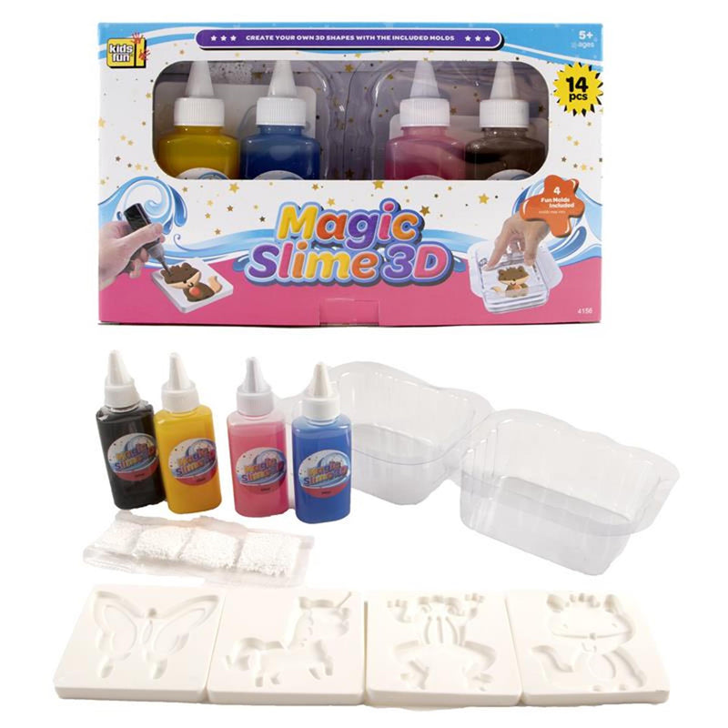 Magic slime 3d 14-delig