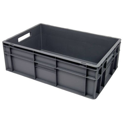 Transportbak 60x40x20 cm grijs