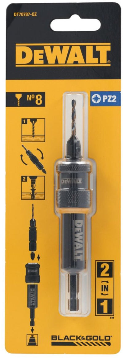 Dewalt flip drive - boren en schroeven set - 8mm - snel wisselen