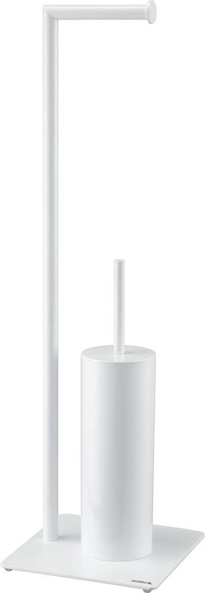 Sealskin tube - toiletbutler - toiletborstel met houder siliconen - vrijstaand - wit