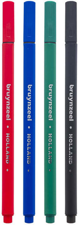 Bruynzeel fineliner set 4 kleuren - afbeelding 1
