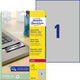 Merkloos sans marque etiketten avery l6013 -20 mat zilver