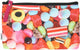 Jim jam etui snoepjes pennenetui 1 vak met 1 rits