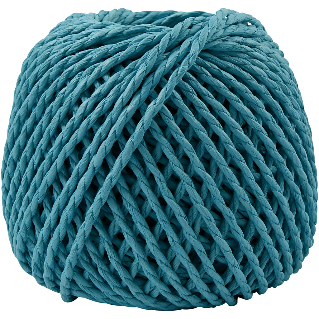Creativ company papier garen turquoise, 40m