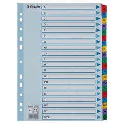 Tabbladen a-z a4