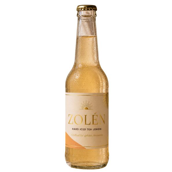 Zolen hard iced tea lemon fles (24x 33 cl)