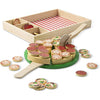 Melissa doug – houten pizzaset – 36 toppings en ingrediënten