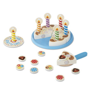 Melissa doug wooden birthday cake