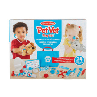 Melissa doug  examine treat pet vet play set