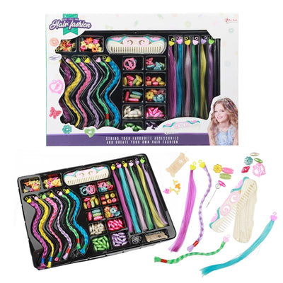 Toi-toys versier je haren kralen en haarlokken set