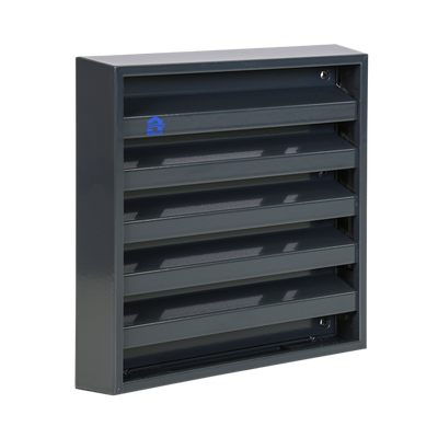 Renson 1062411 - skin opbouw muurrooster alu 431 (165x165) structuur 7016 | 2 stuks