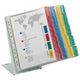 Bureaudisplaysysteem durable 568800 geel, rood, blauw, groen 1 stuk
