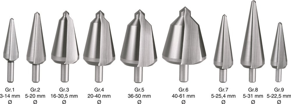 Rotec plaatboor conisch 36-50mm