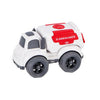 Merkloos bioplastic ambulance