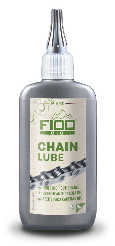 Drwack Bio kettingsmeermiddel DR.WACK F100 bio chain lube druppelflesje à 100ml